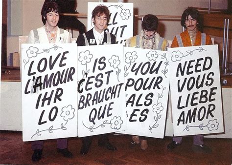 Finding Faith In A Good Friday World 128 The Beatles All You Need Is Love