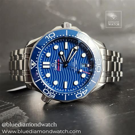 Omega Seamaster Blue - Bluediamondwatch