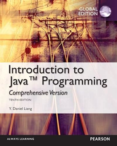 Intro To Java Programming Comprehensive Version Th