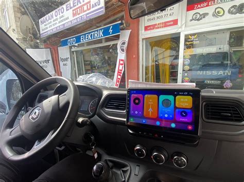 Renault Master Android Multimedya Cihaz Ekranl Teyp S F R R N