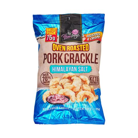 Mr Hamfreys Pork Crackle Himaln Salt 75g The Reject Shop