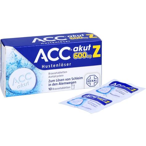 Acc Akut Z Hustenl Ser Brausetabletten St G Nstig Bei