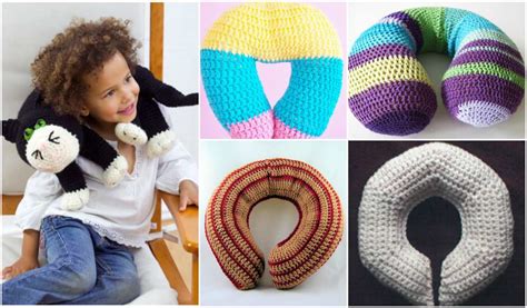 Kids Neck Travel Pillow [Free Crochet Patterns] - Your Crochet