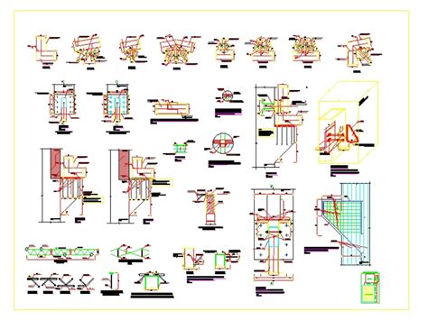 Detalles Estructurales En Autocad Descargar Cad Kb Bibliocad