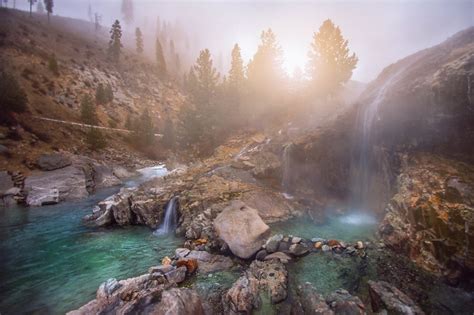 Visit The Kirkham Natural Hot Springs In Idaho