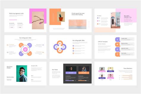 Canva Business Powerpoint Presentation Template Etsy