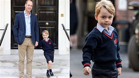 Prince George is the cutest school starter in new portrait - Photo