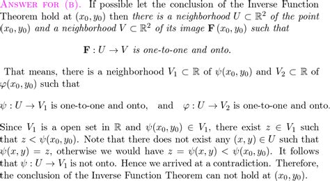 Advanced Calculus Exercise Quizlet