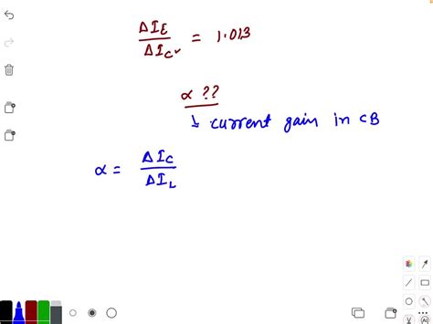 SOLVED The αof a transistor is its a current gain b ratio of