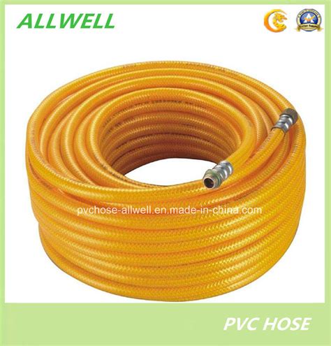 PVC Yellow High Pressure Spray Air Gas Hose 5 16 China PVC Air Spray