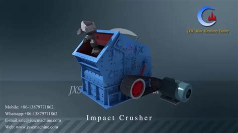 Rock Impact Crusher Working Animation Video Simple And Clear Youtube