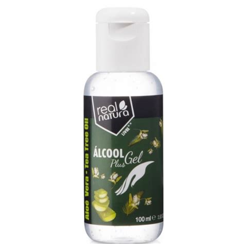 Lcool Gel Plus Alo Tea Tree Oil Ml Lojanatur