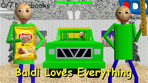 Baldi Loves Everything😮 😎ending😎 Baldis Basics V143 Mod