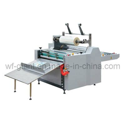 Semi Auto Laminator SFML 720 Hangzhou Giant Industrial Co Ltd