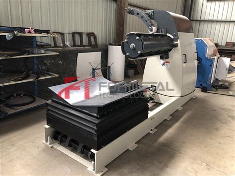 8 Tons Automatic Sheet Metal Decoiler Formetal Technology