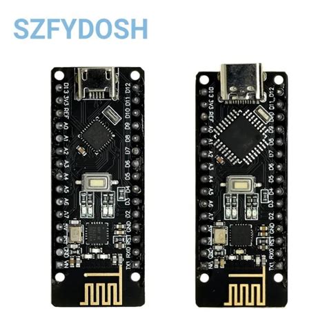 Rf Nano For Arduino Nano V Micro Usb Nano Board Atmega P Qfn V