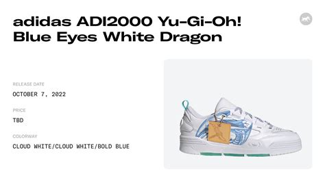 Adidas Adi2000 Yu Gi Oh Blue Eyes White Dragon Ho6426