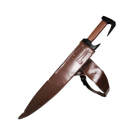 300 Spartan Ornamental Sword With Brown Sheath Target Soft Air San Marino