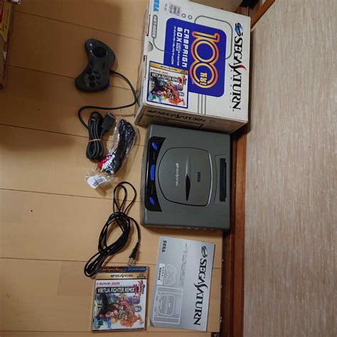 【やや傷や汚れあり】セガサターン 百万台 Sega Saturn 1 Million Campaign Box 完品 製造番号一致 動作確認