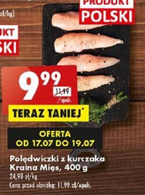 Promocja Pol Dwiczki Z Kurczaka Kraina Mi S G W Biedronka