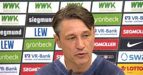 VfL Wolfsburg Niko Kovac erklärt Rudelbildung nach Spiel gegen FC Augsburg