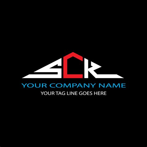 Sck Letter Logo Creative Design With Vector Graphic Vector Art