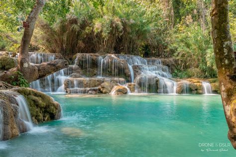 Photos of Kuang Si Falls, Laos | Photos for Sale | Drone & DSLR