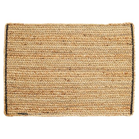 Tossa Jute Hand Braided Neutral Color Placemat Made By Artisans For