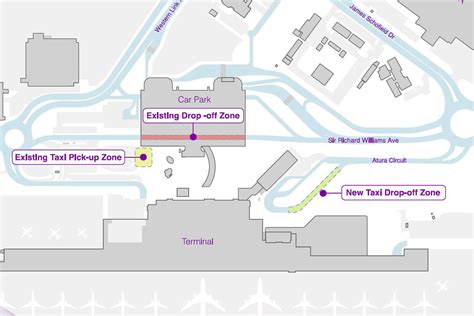 Adelaide Airport Terminal Map