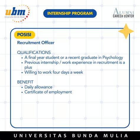 Internship Program Pt Excelso Multirasa Acc Ubm