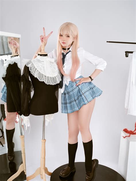 ZinieQ Marin Kitagawa Set Cosplay Leaked Celeb Jihad Explosive