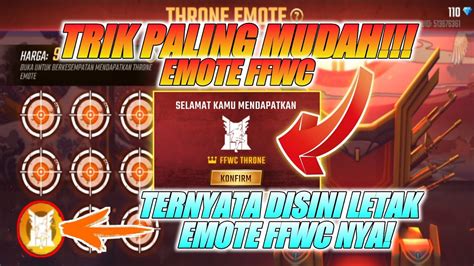 Penjelasan Trik Hoki Cara Mendapatkan Emote Ffwc Di Event Throne Emote