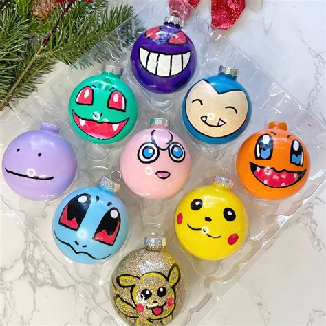 DIY Pokémon Ornaments - From Under a Palm Tree