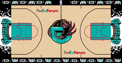 NBA Court Concepts All 30 Teams Behance