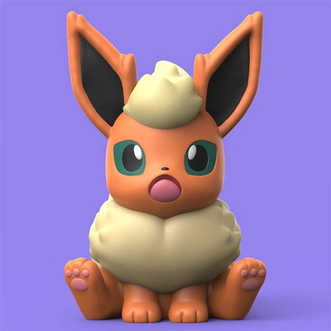 Stl Datei Pokemon Eeveelution Einfacher Druck Ohne UnterstÜtzung 🐉・design Für 3d Drucker Zum