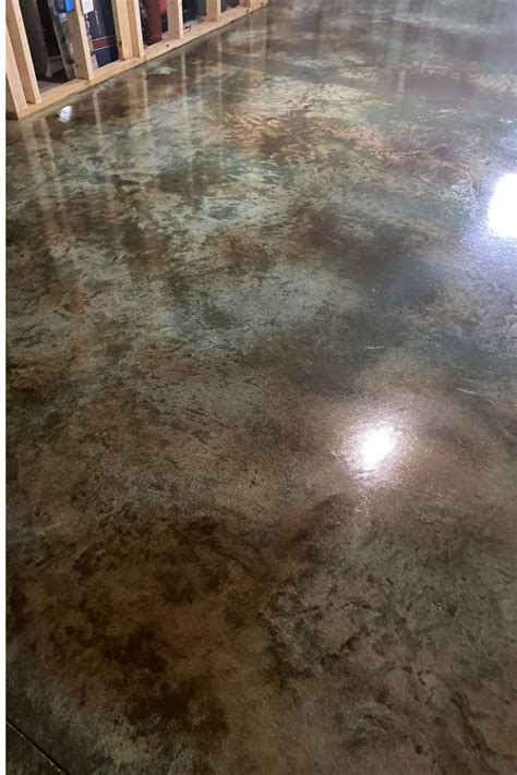 Acid Stain Concrete Basement Floor Diy Guide Artofit