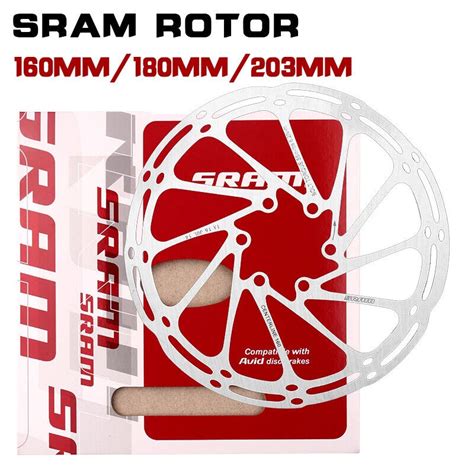 SRAM 160 180 203 Bike Disc Brake Rotor MTB Centerline G3 HS1 6 Bolt Fit