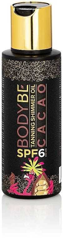 Bodybe Tanning Shimmer Oil Spf Cacao Olejek Do Opalania Do