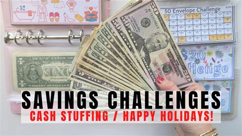 CASH STUFFING SAVINGS CHALLENGES 265 10 000 YouTube