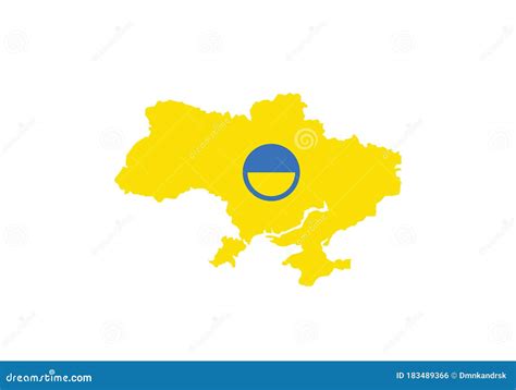 Ukraine Outline Map Royalty-Free Stock Image | CartoonDealer.com #4350874