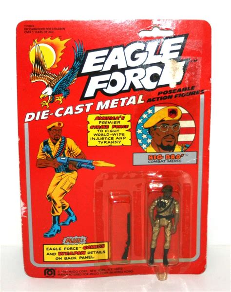 Vintage 1981 Mego Eagle Force Big Bro 2 3 4 Af In Original Packaging Ebay Batman