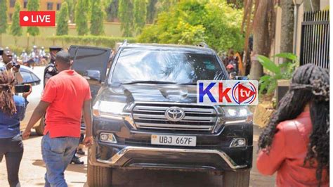 Live Bobi Wine Takes His Bullet Proof Car To Ura For Re Verification