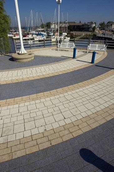 Unilock Beachfront Park Marina Featuring Series Paver