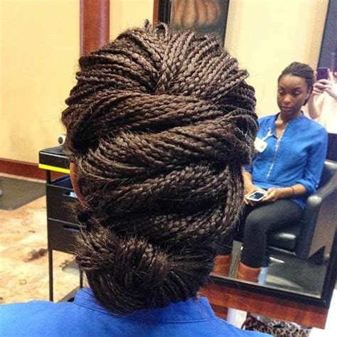 30 Ways To Effortlessly Rock Box Braids Updo Hairstyles