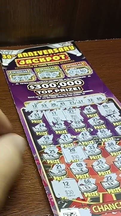 5 Matches 150 Winner 🏆 On Nebraska Lottery Ticket 30th Anniversary