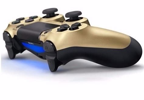 Controle Ps4 Dourado Dual Shock Gold Wirelles 100 Original R 299 99