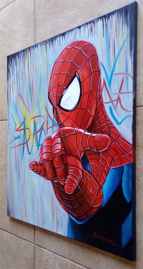 Spiderman paintings search result at PaintingValley.com