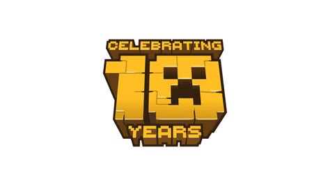 Minecraft Th Anniversary Logo