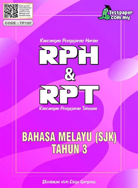 Rph Dan Rpt Bahasa Melayu Sjk Tahun Cikgu Info