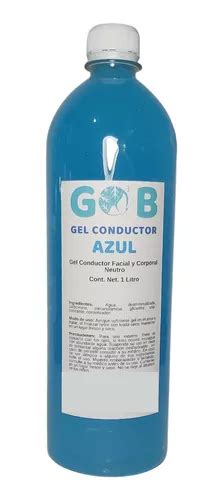 Gel Conductor Neutro Aparatologia Color Azul Gob Litro Meses